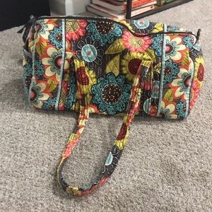 Vera Bradley Flower Shower small duffel bag